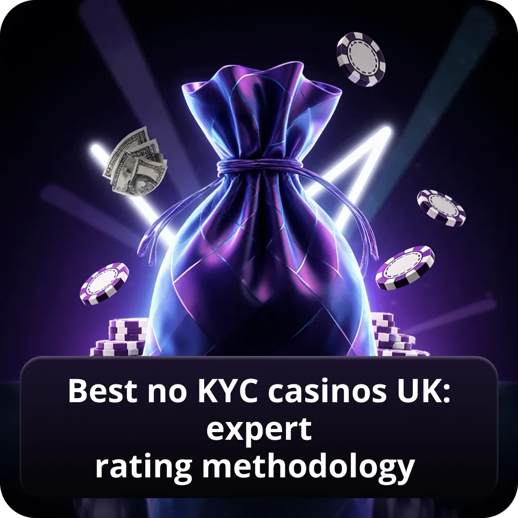 Best no KYC casinos UK: expert rating methodology